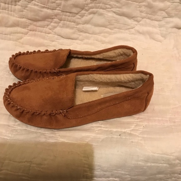 Thereabouts flux leather tan slippers - Picture 2 of 5